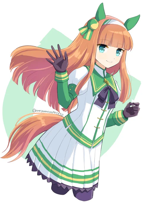ウマ娘順番に全員描きたいチャレンジ 2.サイレンススズカ #ウマ娘 