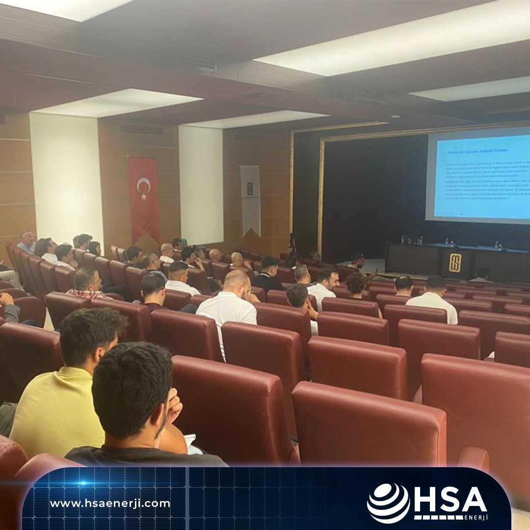 hsaenerji's tweet photo. Manisa OSB Konferans Salonu’nda 12:00'de başlayan, HSA Enerji ve SAJ işbirliğiyle gerçekleşen "Tarımda Sürdürülebilir Enerji Dönüşümü" adlı etkinliğimiz tüm hızıyla devam ediyor.

#hsa #hsaenerji #maviçam #bluepine #güneşpanelleri #yeşilçevre #yeşildoğa #sürdürülebilirenerji https://t.co/ZAczcR71TS