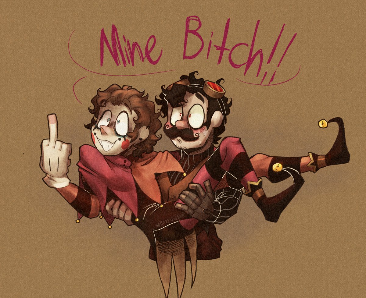 Parrythefloof's tweet photo. ⚙️Just a jealous Jasper🤡
#art #oc #skippermcpatches #jasperkillmin #steampunk https://t.co/M5WqlvYVCD