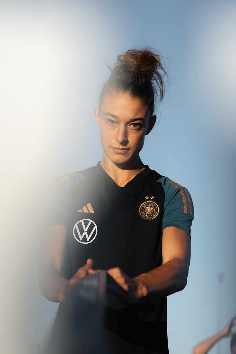 Feli Rauch während dem Training