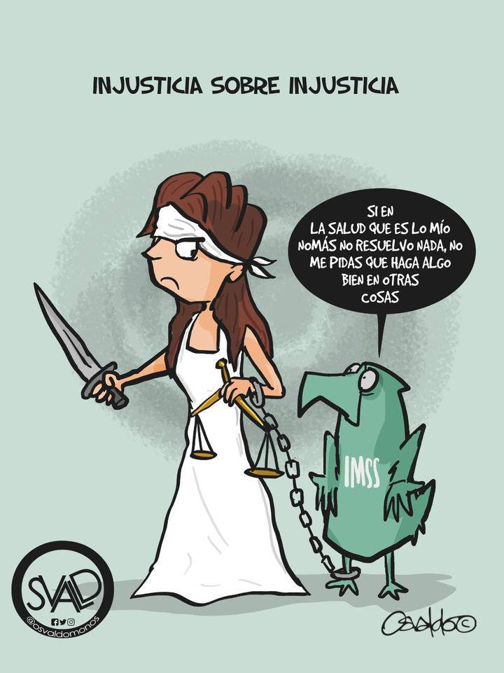 ✍️ En el #cartón de <a href="/osvaldomonos/">OSVALDO MONOS</a> | Injusticia sobre injusticia

solde.mx/46Nb367