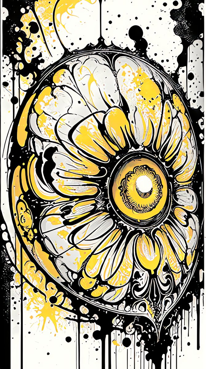 BadToxic's tweet photo. Large #Eyes #Yellow #Ink via #Auto1111 #StableDiffusion #GhostMix v20 #LoRAInk #safetensors #Deforum v3.0 DPM++2M Karras, PC #largeEyes #largeEyed #cartoon #splashing #abstract #psychedelic #ink #inkArt #neon #neonColors #intricateDetail #AI #AIArt #Art #Kunst https://t.co/BtytPmpVuE