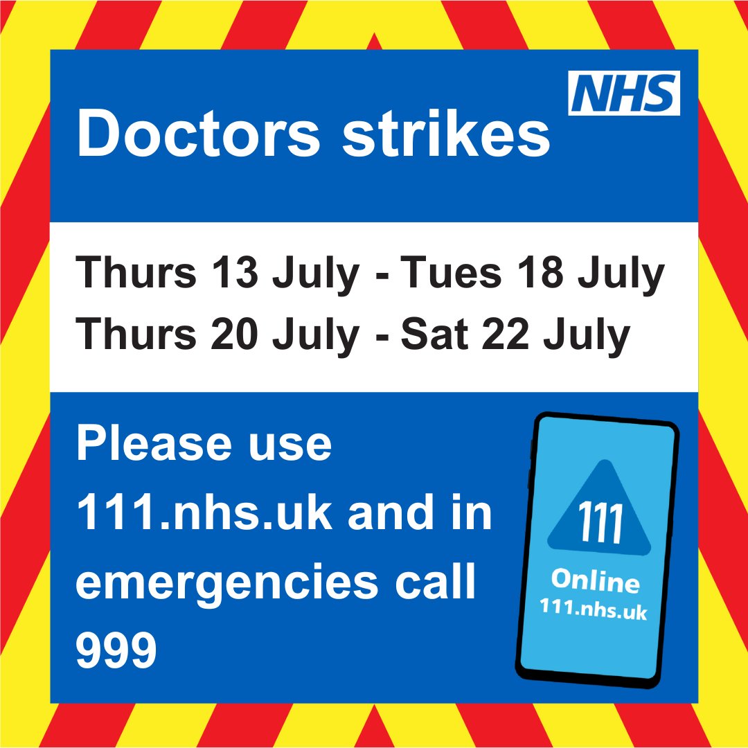 During the current strike action, our Emergency Department will be prioritising patients that need care most urgently and waiting times will be longer than usual.    

If you do need urgent care, you may be seen more quickly at Teddington Urgent Treatment Centre, open 8am - 8pm.