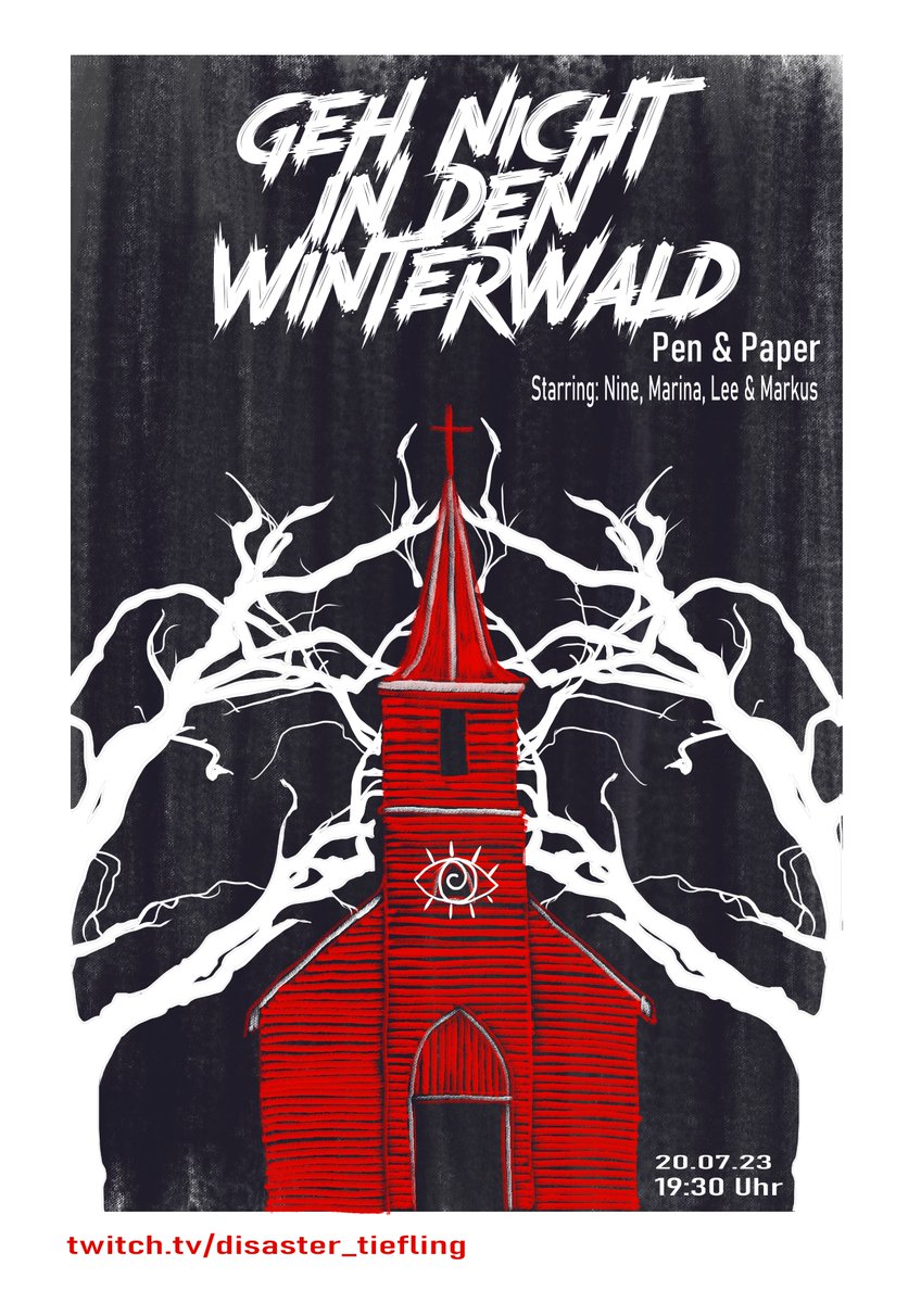 Heute in einer Woche, am 20.07 um 19:30 Uhr, gibt es in meinem Stream auf Twitch eine Runde 'Geh nicht in den Winterwald' Pen&amp;Paper.  Unter meiner Leitung dürfen @Elvesgonewild_ <a href="/sehendeaugen/">lj</a> &amp; Markus (der leider kein Twitter hat) versuchen dem Winterwald wieder zu entkommen