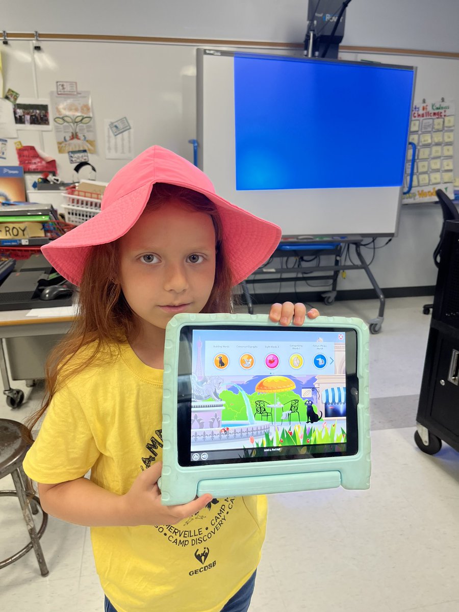 Leveled up on Lexia! #GECDSBSLP2023 #campwonder