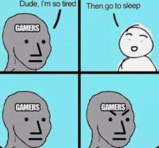 Why am I like this? I'm fucking tired all the time cuz I sleep for no more than 4 hours every fucking day cuz of WoW and I still keep playing the fucking game till 2/3am and I have to get up at 6am to go to work...
Fucking dumbass brain.