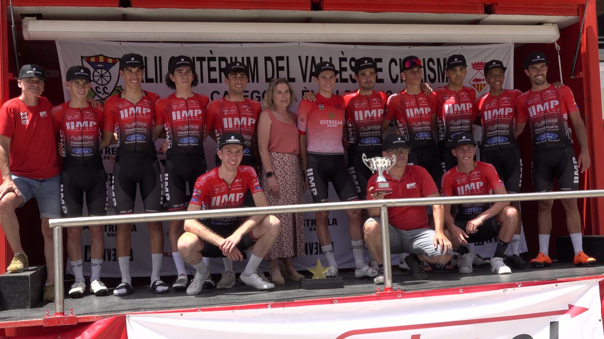 cil_logistica's tweet photo. En el 42 Critérium del Vallès de Ciclismo que tuvo lugar el pasado domingo 09-07-2023, CIL  Logística hizo entrega del trofeo como ganador por equipos en el 42 Critérium del Vallès de Ciclismo al TEAM MP GROUP ganadores de esta edición. https://t.co/9UG1VCXmGx