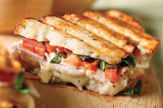 #mouthwatering #goodnessuncompromised #SpeciaL 

Fresh off the <a href="/TraegerGrills/">Traeger Grills</a> Smoked Turkey Melt Panini, bacon, smoked swiss, gruyere, mozzarella, ripe vine tomatoes, arugula, pesto mayo……….$18.00