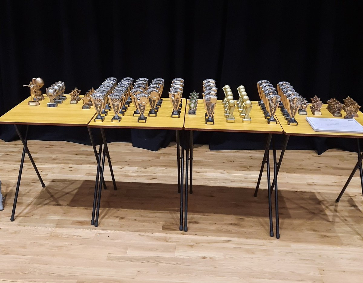 We are all set up for this evening’s @MoulshamHigh #Sports Awards Evening. We look forward to welcoming winning students and their families. We are also joined by an elite sportsperson, who will present prizes , as well as regale our guests with tales of their sports career.