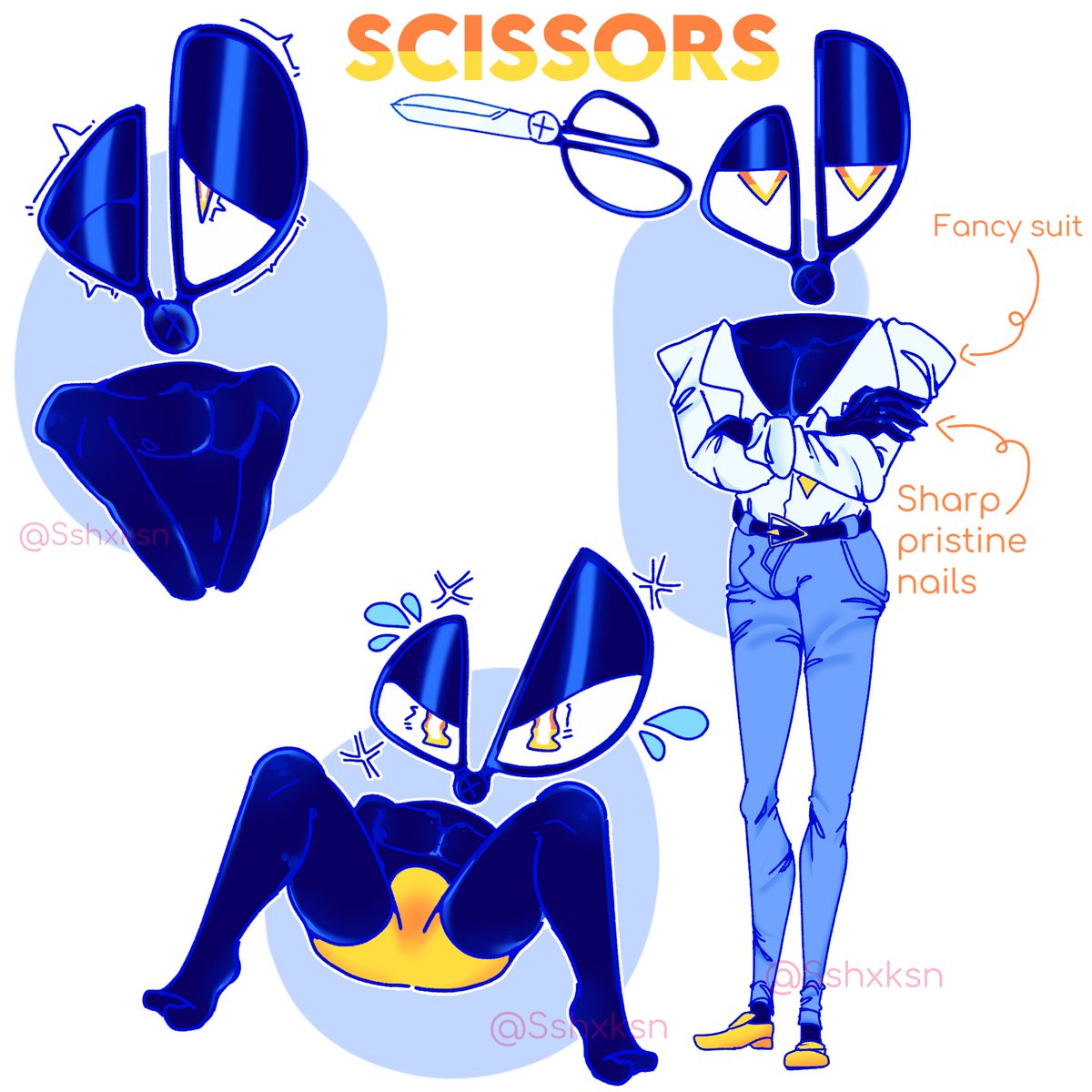 sshxksn's tweet photo. |Scissors|
AUGH,, LOOOK AT HIM 💦✨
,
Trying out a different approach to lewding stuff,, might have to check out moreeeeee nsfw stuff to learn shi,, AGH- https://t.co/ZU1UDWPR4p