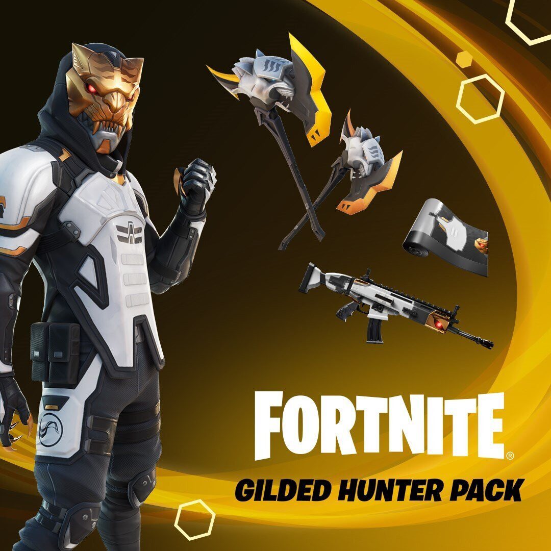 amagicmantv's tweet photo. Exclusive Gilded Hunter Giveaway 
                  [48 hours]
-Like &amp; Retweet 
-Follow Us with Notis 🔔 
 @zzGrimmjow | @Jalaritybtw

#Fortnite #FortniteArt https://t.co/keTtChfW1Y