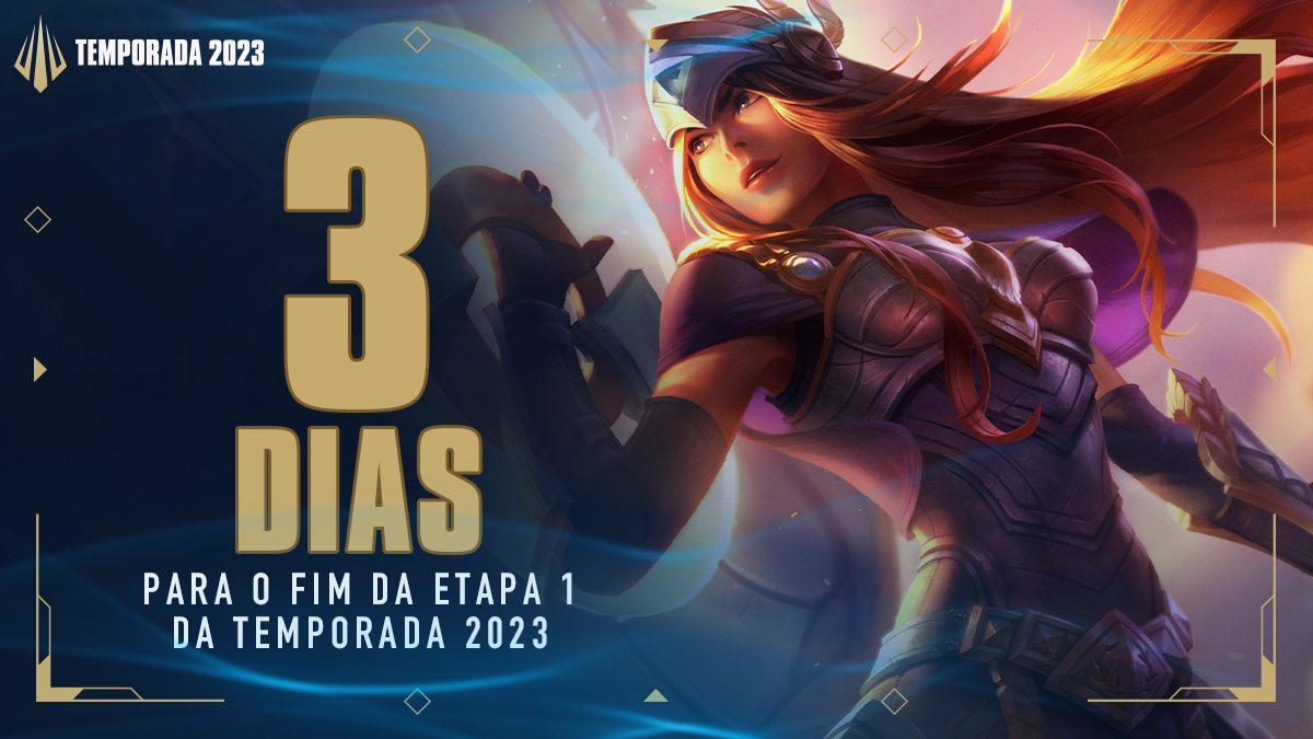 League of Legends Brasil on X: Restam apenas 25 dias para o fim