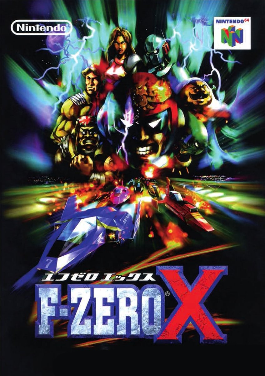 F-Zero X was released 25 ago, on July 14, 1998. Main visual by