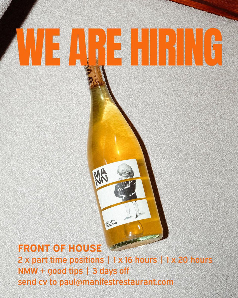 FOH, <a href="/MANIFEST_rest/">Manifest</a> needs you!