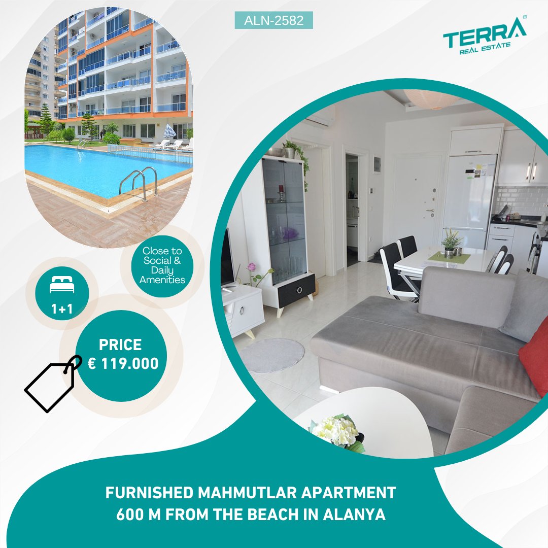 📞 For more information on this property, call us directly or contact us via WhatsApp or Viber at +90 532 641 77 97

🔗 Click the link below and get details
terrarealestate.com/property/2582-…

#TERRARealEstate  #alanya #propertyforsaleinalanya #realestateinalanya #apartmentsinalanya