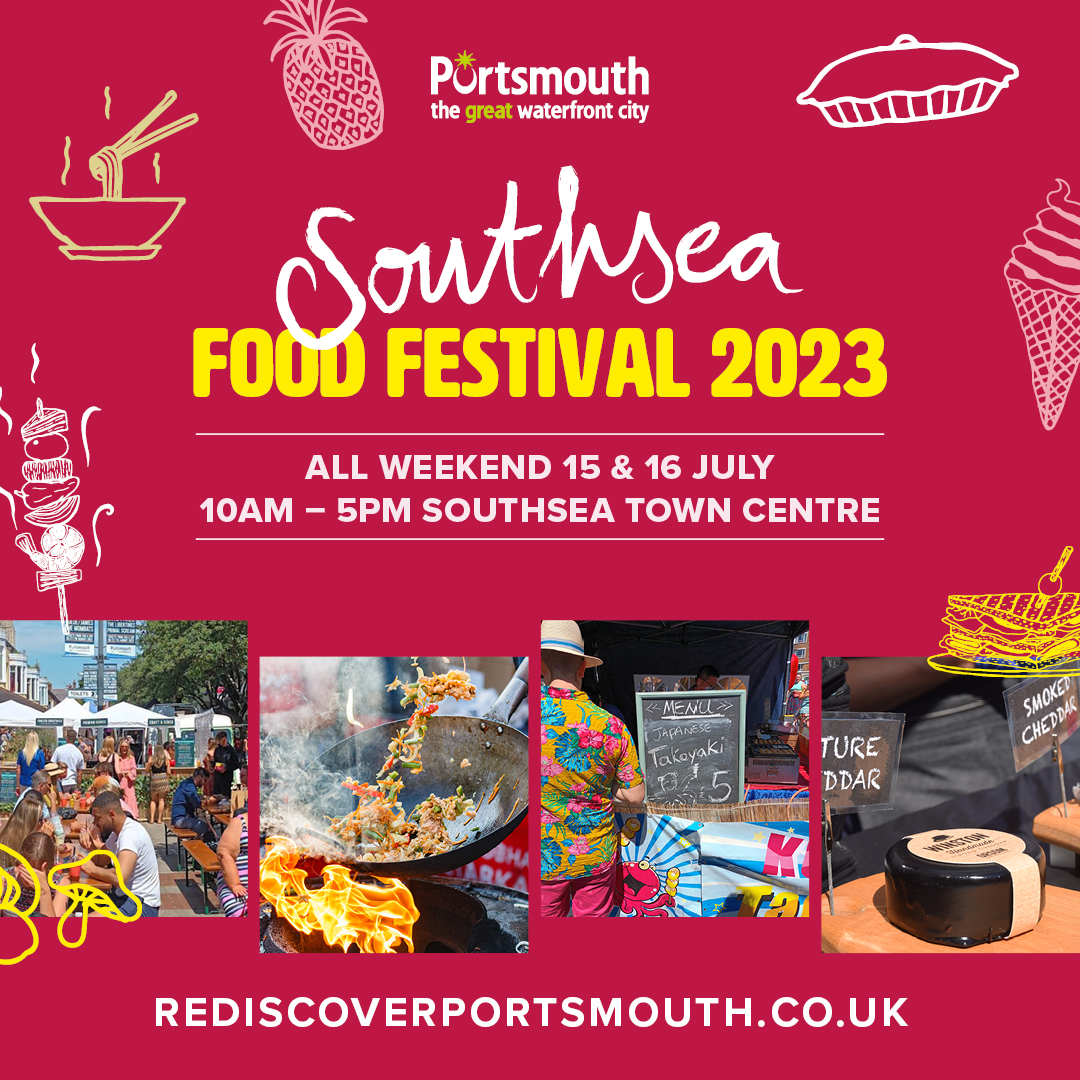 We are sorry to announce that the first day (Sat) of #SouthseaFF23 has been cancelled due to a yellow weather warning of strong winds. We are currently expecting to run the event on Sunday. Keep updated bit.ly/SFoodFest23