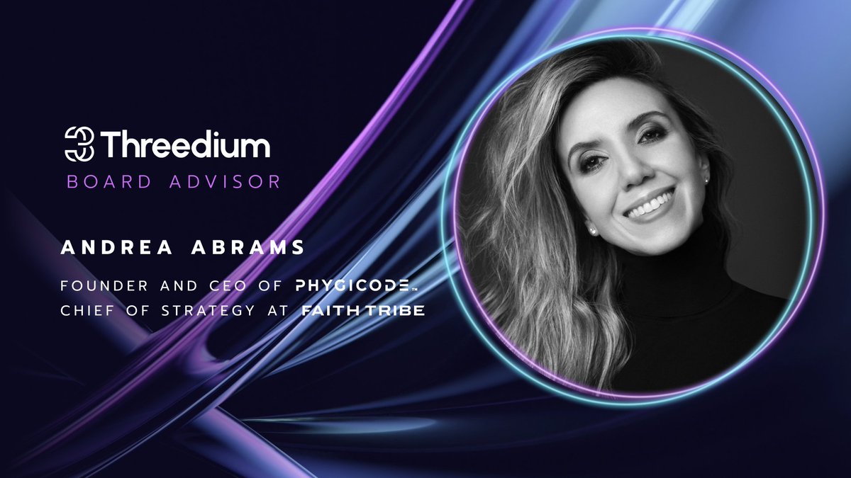Threedium's tweet photo. 🤝💼 We're thrilled to announce the addition of @AbramsGlobal as our esteemed Non-Executive Board Advisor at Threedium! 

We're just getting started! 👍 https://t.co/nqQfWHx8aa