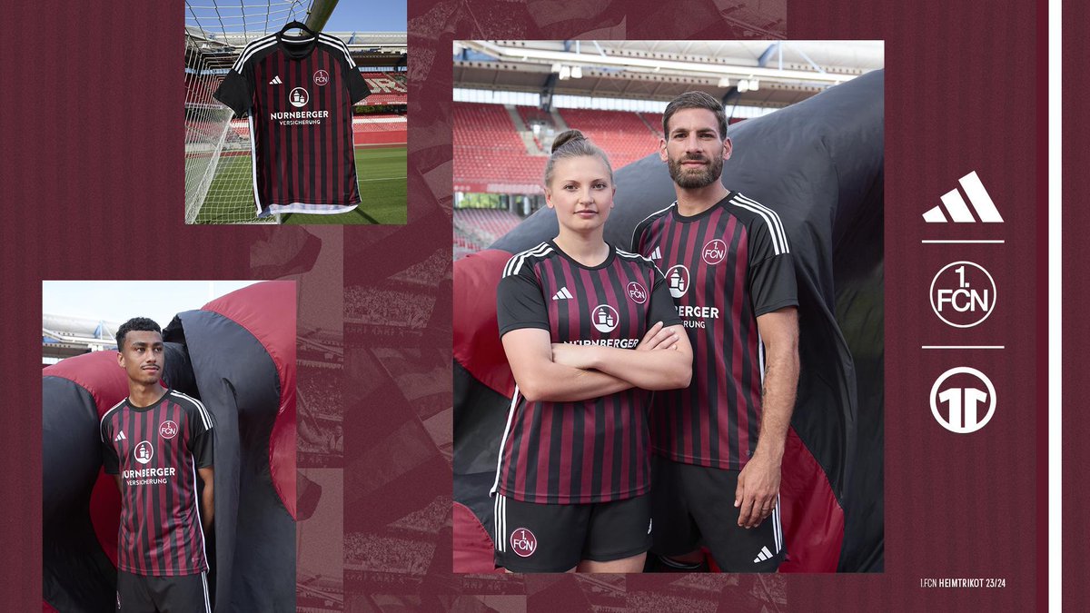 1_fc_nuernberg's tweet photo. "𝐆𝐄𝐌𝐄𝐈𝐍𝐒𝐀𝐌 𝐕𝐎𝐑𝐀𝐍𝐆𝐄𝐇𝐄𝐍. 𝐅ü𝐫 𝐮𝐧𝐬𝐞𝐫𝐞 𝐒𝐭𝐚𝐝𝐭."

🔴⚫ Unser neues Heim-Trikot  🔴⚫

Gleich erstmals im Einsatz, jetzt schon unter https://t.co/uDZ2wlQRls erhältlich.

#fcn I #FCNAFC I #adidasFootball I #11TSFamily @11teamsports I @adidas I @nuernberger https://t.co/vy0Swd6qun
