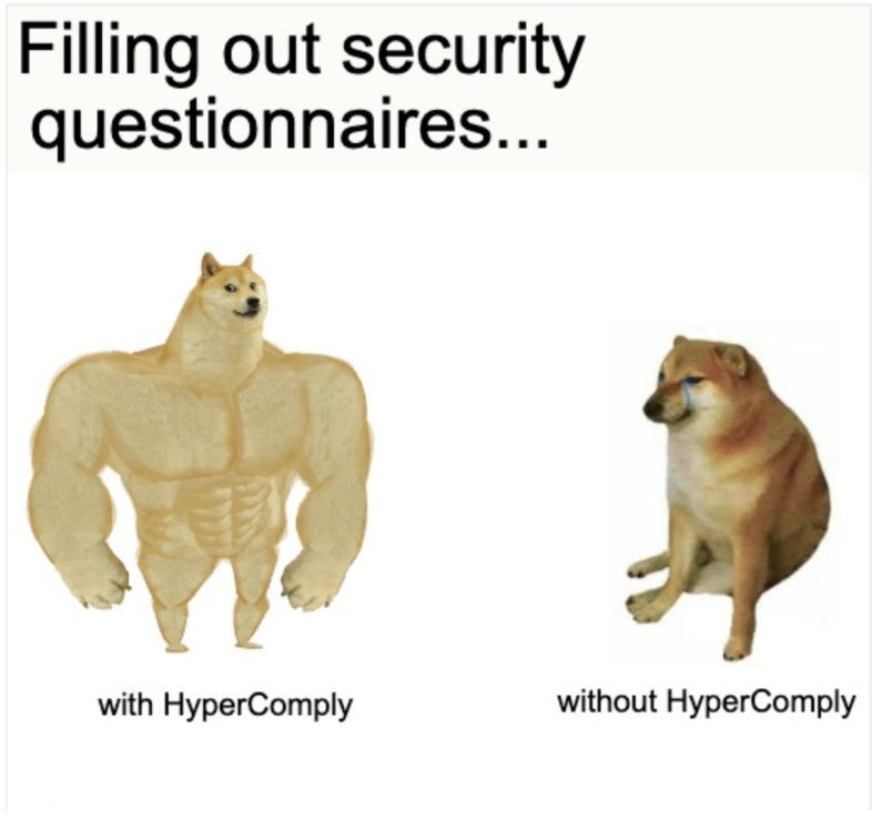 Get through security questionnaires 18x faster, with ease and confidence 💪

#securityquestionnaires #securityreview #infosec #ciso