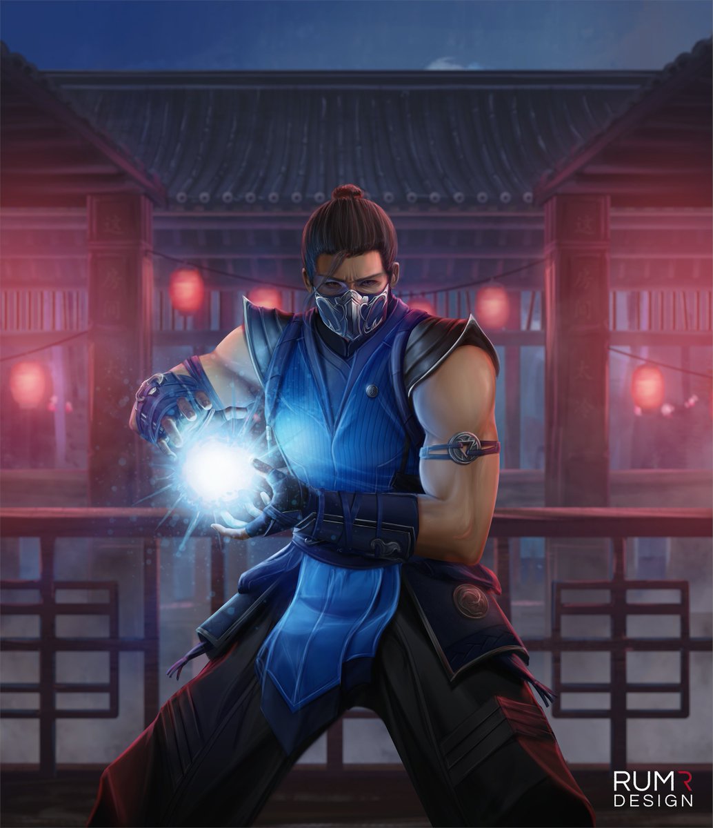 _RumR's tweet image. Thanks @noobde for making Sub-Zero so pretty in #MortalKombat1