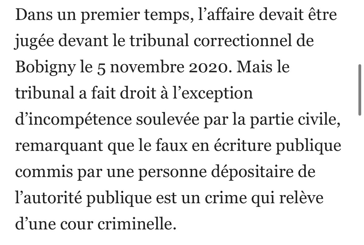 NonAuxFauxPV's tweet photo. Le jugement de l’affaire #CSI93 (unité à laquelle appartenait par exemple Florian M., le meurtrier de Nahel) est une avancée importante dans le traitement des faux PV de police par la justice.
Le faux PV est un crime.
Bravo @BOUZROU1 https://t.co/qUKGKqKg0m