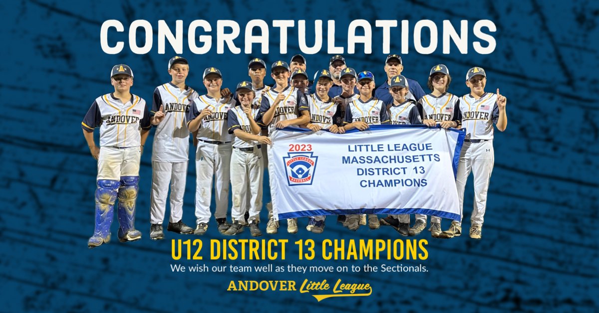 Andover LL tweet media