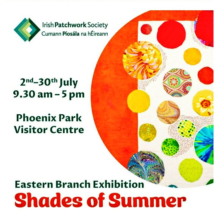 phoenixparkOPW's tweet image. Come along to the @phoenixparkOPW Visitor Centre in July to experience the exquisite craft of #patchworking in a beautiful new exhib : "#ShadesofSummer "  -  courtesy of the Eastern branch of the Irish Patchwork Society @DCCIreland @HeritageIreOPW Admission free. Open 7 days.