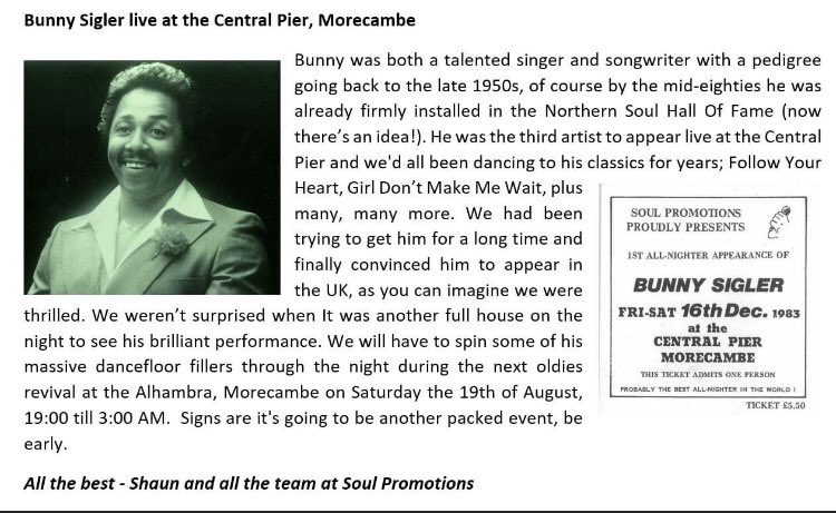 SoulPromo40's tweet photo. What a great night this was. #memories #1980s #morecambecentralpier #northernsoulmusic #northernsouldancing #timegoestoofast #remembertheday https://t.co/g4lS08Houx