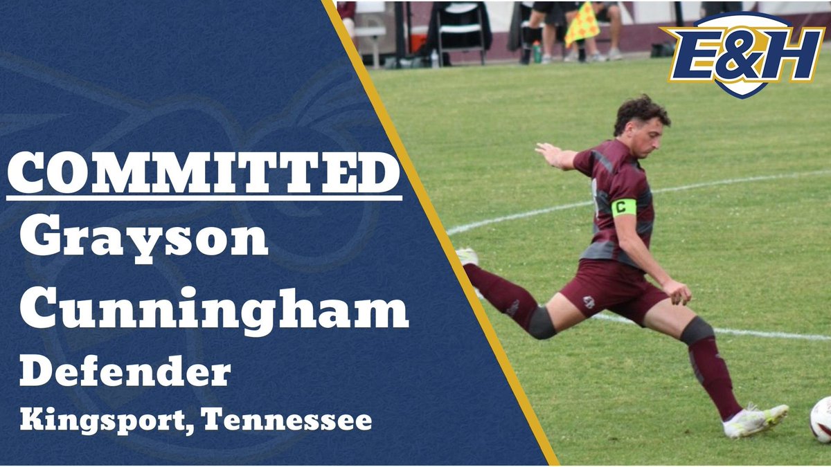EHCWaspsSoccer's tweet photo. With the Fall 2023 season right around the corner we are very excited to make the first announcement of the 2023 class. Welcome to the program Grayson Cunningham!
#gowasps #bluecollargoldstandard #endureheartcommitment #ncaasoccer #ncaadivision2 #emoryandhenry https://t.co/BxLTX2iOX1
