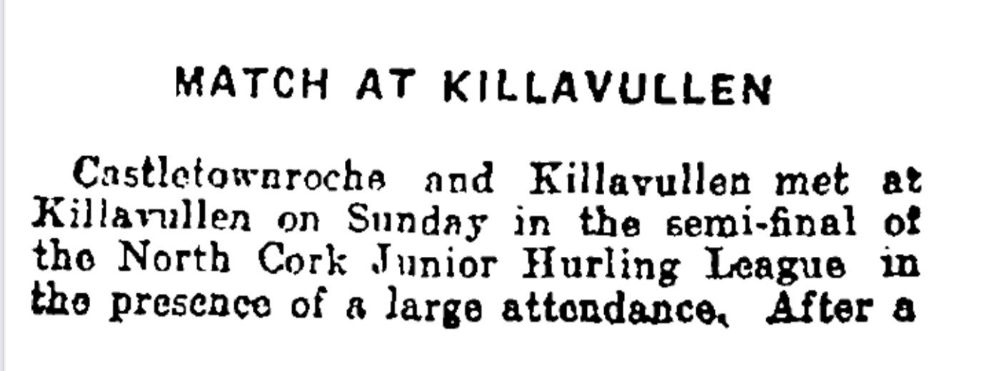 Cork Hurling History 🔴⚪️ on Twitter "On this day in 1930 Ctr_gaa and