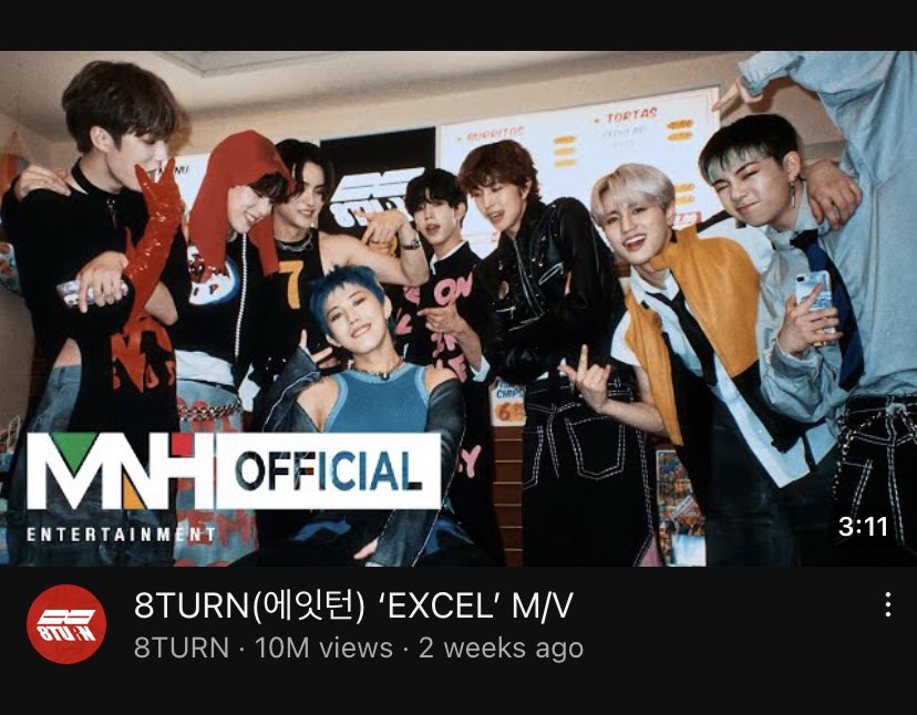 🔺10 million💥💥

🔺Forever grateful to be a small part of 🔺the process! 

🔺#8TURN #EXCEL #songwriter