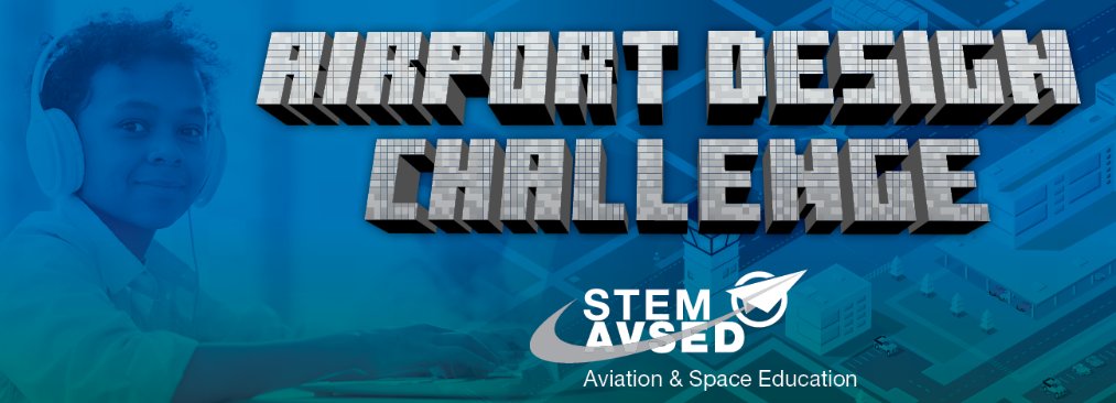 Hey teachers...did you ever see the "Airport Design Challenge" from the <a href="/FAANews/">The FAA ✈️</a>?
It challenges kids to "design virtual airports in Minecraft based on guidance from FAA aerospace and engineering experts"
Learn more at: faa.gov/adc
#STEM #PBL