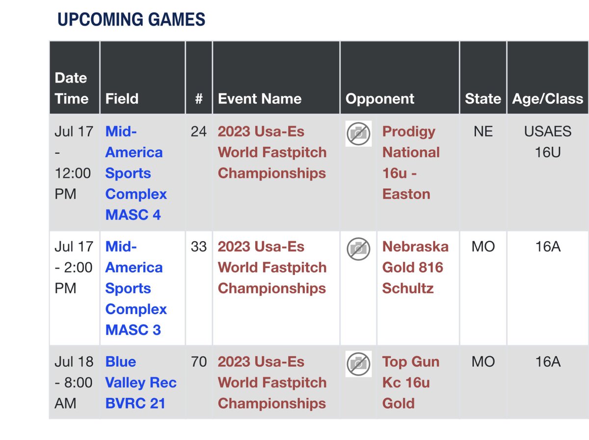 LaurynEtienne12's tweet photo. FirePro Gold 16U-Nelson @website_fire is headed to KC for the USA-ES World Fastpitch Championships.  Coaches, come and check us out. Pool schedule ⬇️ .
@NorseSoftball @RenaeHartl @packwsoftball @LorasSoftball @BlugoldCoachH @WartburgSB @taylord2013 @CUW_SB @crook41 @CoachShep7 https://t.co/qAhKszbqZW