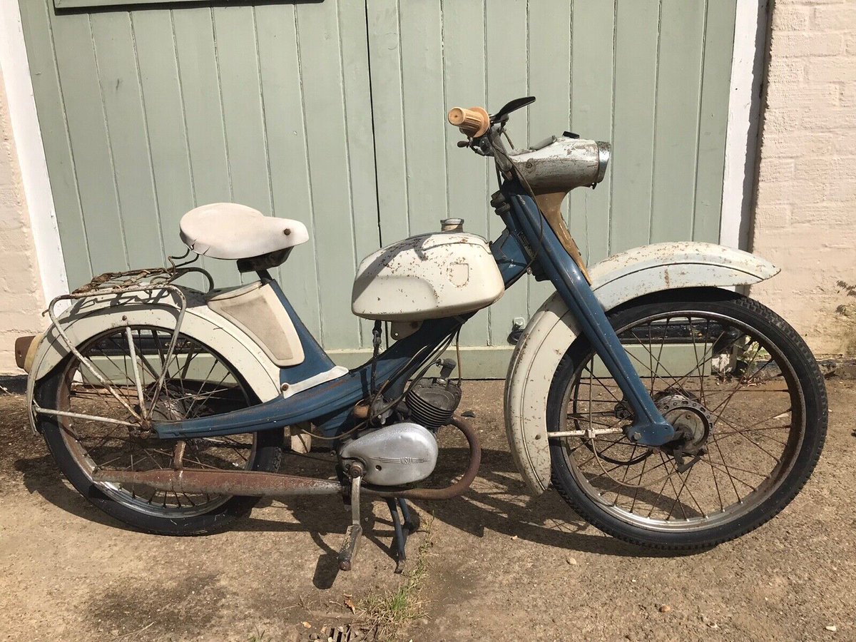 BarnFindsUK's tweet photo. Ad - 1966 NSU Quickly
On eBay here -->> https://t.co/fLGSmBKFRX
#NSUQuickly #Motorcycle #Retro #moped https://t.co/E9vtPguixE