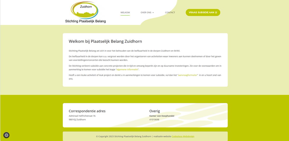 CodeplazaDesign's tweet image. Deze week de nieuwe website van Plaatselijk Belang Zuidhorn opgeleverd.

Neem eens een kijkje op de website: plaatselijkbelangzuidhorn.nl

#website #responsief #zuidhorn #wordpress #divi