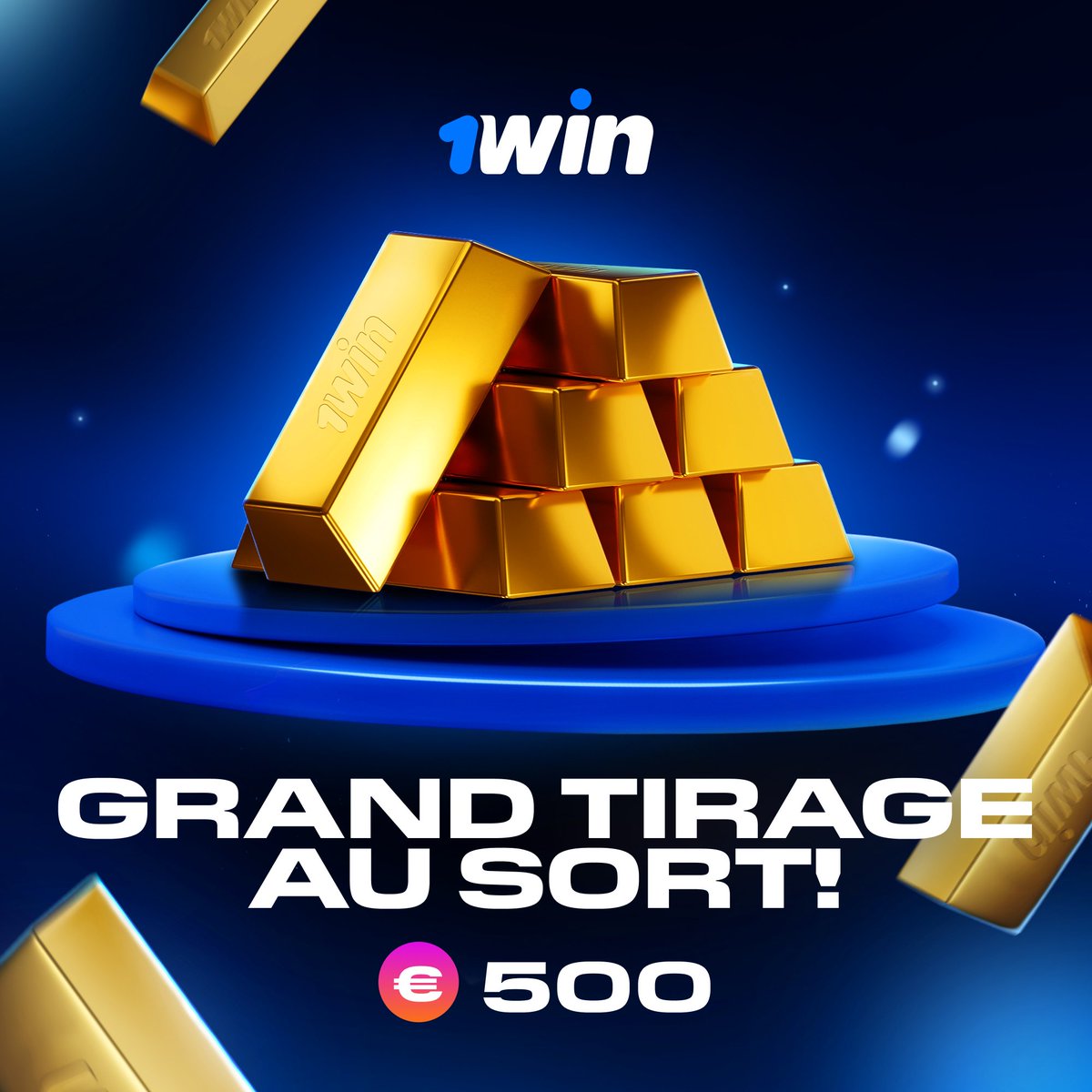 🎁 500€ #GIVEAWAY

Tu peux devenir l'un des 10 joueurs qui recevront 50€ chacun si 
1️⃣  Tu t'abonnes  
2️⃣ Tu mets un like et tu retweet 
3️⃣ Tu laisses ton identifiant dans les commentaires 

💸 Les gagnants seront sélectionnés au hasard dans exactement une semaine. Bonne chance