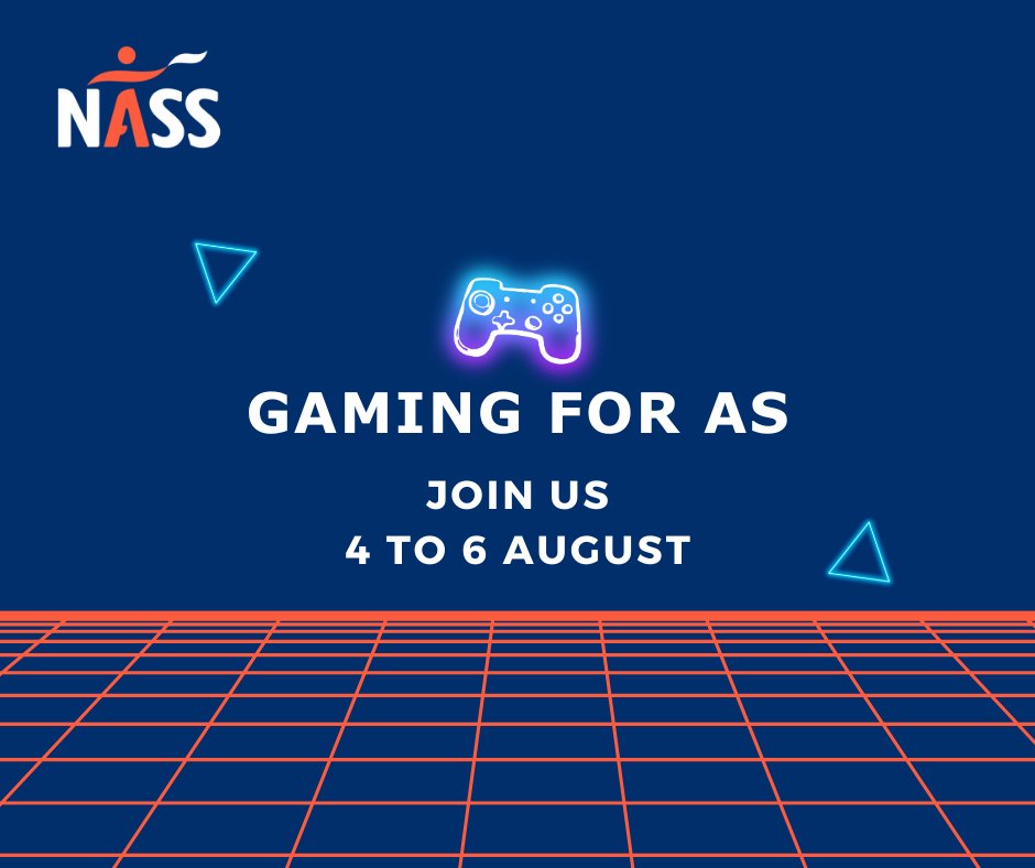 NASSexercise's tweet photo. Have you signed up for #GamingForAS yet? Whether you’re a video gamer or prefer a board game, it's easy to join, #fundraise for #NASS to help more people live well with #AxialSpA. Click below to sign up today!
https://t.co/uRMvNIFklz
#axialspondyloarthritis #ankylosingspondylitis https://t.co/WfvFHJXsQb