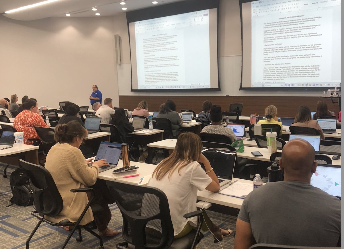 Dr. Odell begins day 4 of EdD week for UT Tyler's doctorate in School Improvement.  #eddschoolimprovement