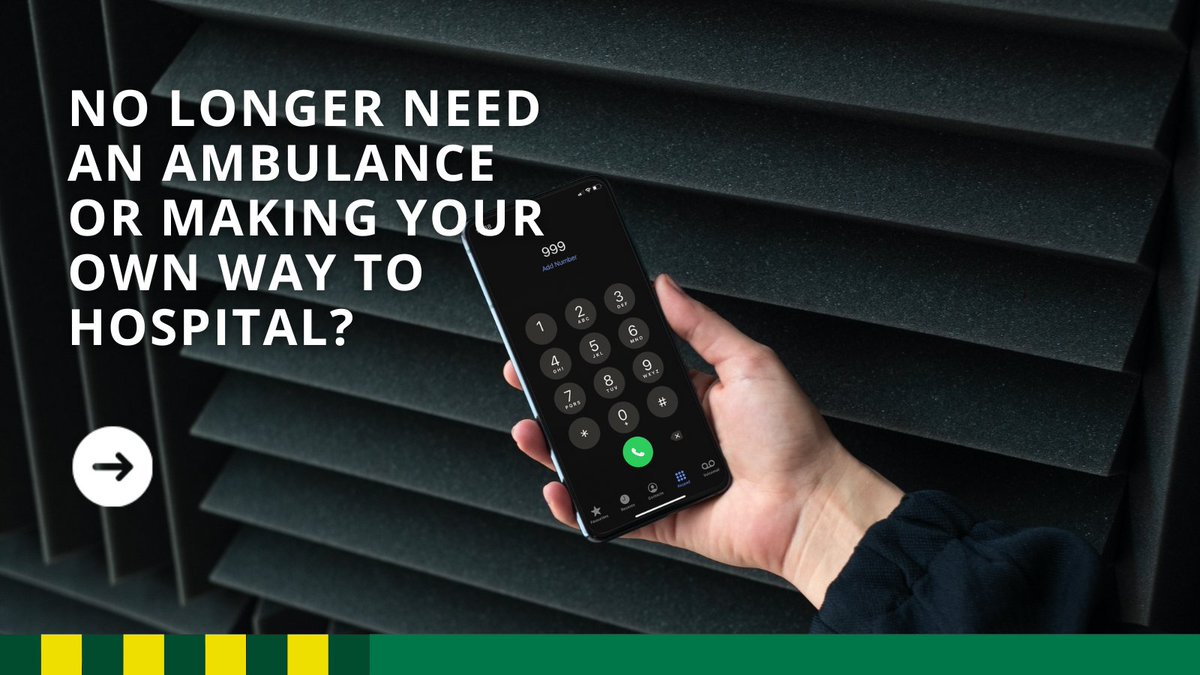 WelshAmbulance's tweet photo. Please call us back on 999 to let us know, so our crews can be redirected to other patients who need us.

If it's not an emergency remember @NHS111Wales online is also available 24/7. https://t.co/y6IkTX9Im1