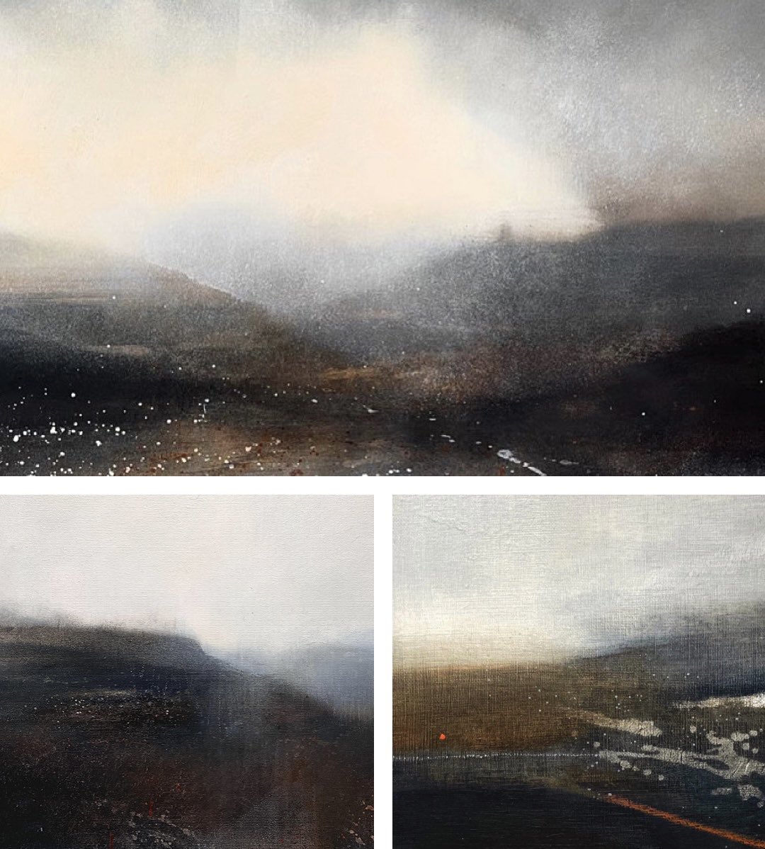 felicitykeefe's tweet photo. Works close to completion today… #LandscapePainting #ContemporaryArt #AbstractLandscape #EnvironmentalArt #ArtistStudio #ArtistGallery, #ContemporaryLandscape #EnvironmentalArtist #WinterInspired https://t.co/jcaAKrSOz1
