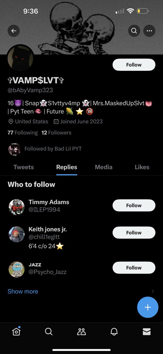 tocatchapred's tweet image. This girl is a predator who followed a 16 year old who post cp and she is grown they are @creamiestPYT