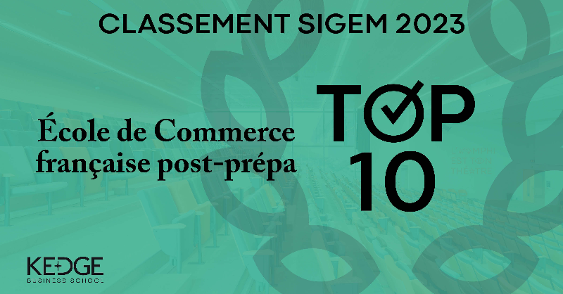 KedgeBS's tweet photo. #aKtuKEDGE 📰 | Retour sur les événements recruteurs de l'année 2022/2023, classement SIGEM, club d’investissement créé et animé par des entrepreneurs diplômés et prix du meilleur cas pédagogique pour 2 professeurs de l’école dans l’actualité cette semaine.