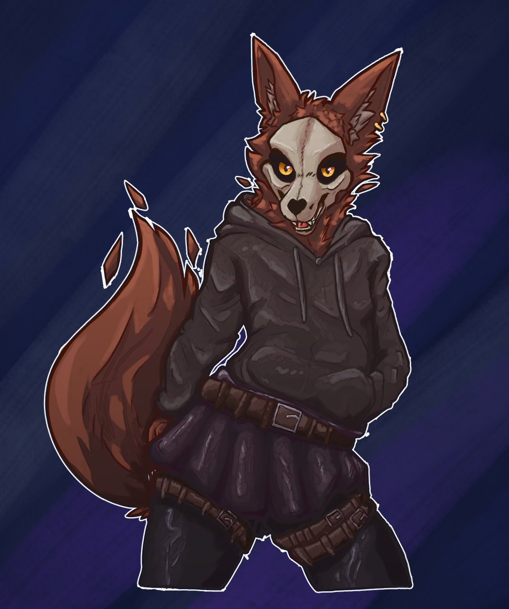goodboyarus's tweet photo. Don't know which version I like more #furry #furryart https://t.co/WU4K3URNJX