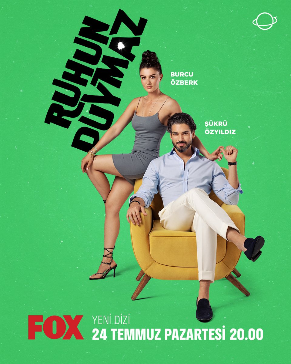 O3Medya's tweet photo. Bir gün biri kalbini çalar ve senin #RuhunDuymaz. 💎 Afişimiz yayında, ilk bölüm 24 Temmuz Pazartesi 20.00’de FOX’ta.
@ruhunduymaztv @FOXTurkiye https://t.co/br3O6m3faT