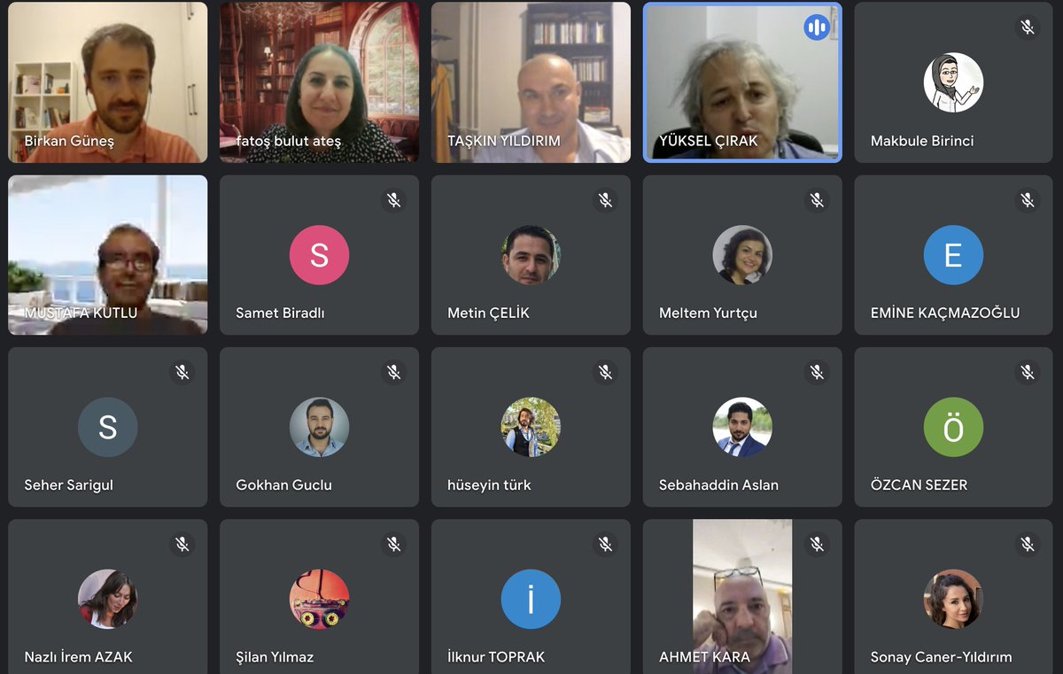 Afet sonrası psikososyal destek hizmetleri kapsamında dördüncü etkinliğimizi Doğal Afetler ve Aile İlişkileri gündemiyle 11 Temmuz 2023 Salı günü gerçekleştirdik. Değerli konuğumuz Dr. Öğr. Üyesi Fatoş BULUT ATEŞ'e ve değerli katılımcılarımıza teşekkür ederiz. <a href="/TaskYildirim/">Taşkın YILDIRIM</a>