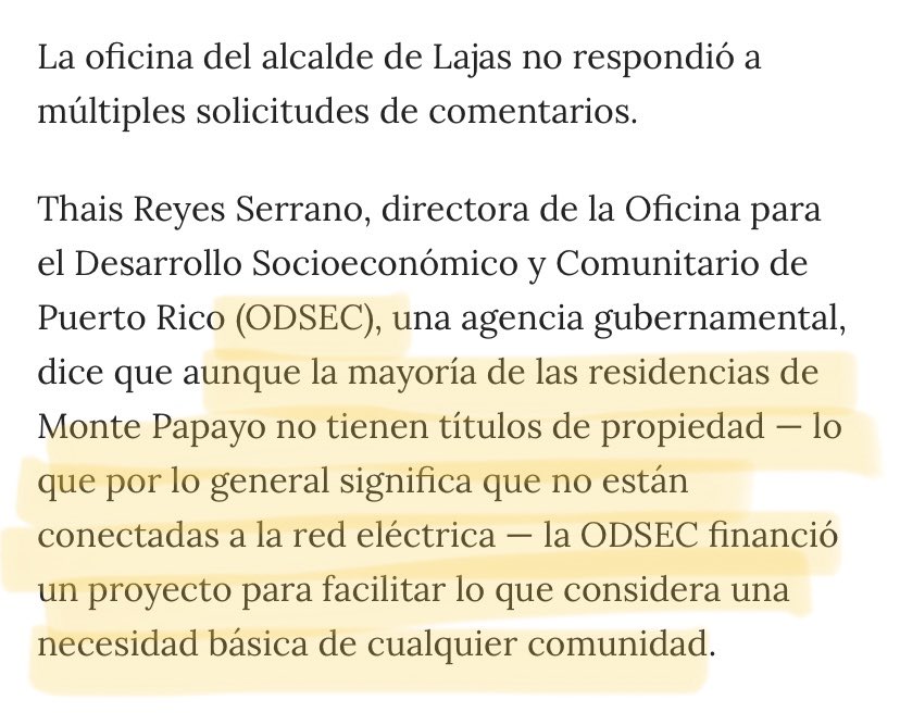 Coraly M. Cruz Mejías (@coraly_m) on Twitter photo La situación de Monte Papayo —una denuncia comunitaria de años. Gracias por la continuidad <a href="/MillyMendezpr/">Milly Méndez</a>
globalpressjournal.com/americas/puert… La situación de Monte Papayo —una denuncia comunitaria de años. Gracias por la continuidad <a href="/MillyMendezpr/">Milly Méndez</a>
globalpressjournal.com/americas/puert…