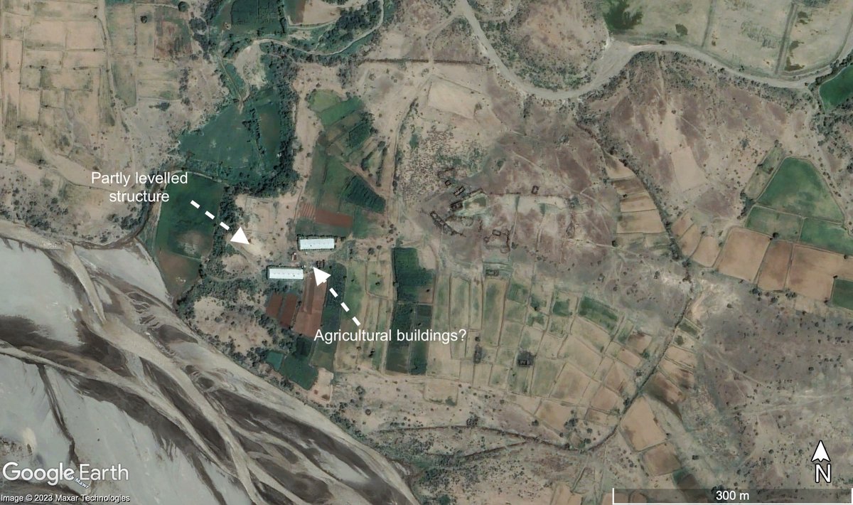 Recent satellite images on #Yemen's Red Sea coast shows construction of probable agricultural buildings in the interior of a little-known walled settlement identified by us in the <a href="/IASArabia/">The IASA</a> bulletin on pages pp.40-41. Read the original discovery here 👇🏼
iasarabia.org/wp-content/upl…