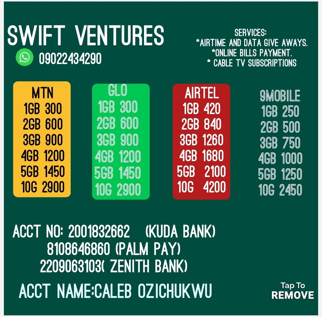 Swift_Deal's tweet image. Data just a DM away