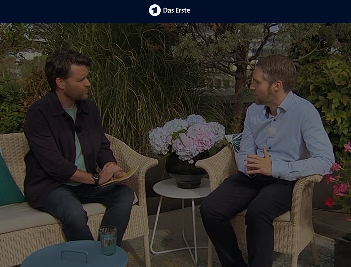 This morning, I was live on TV to talk about the potential of vagus nerve stimulation. Seeing how many people reached out to us right after the show is wild 🤯.

ardmediathek.de/sendung/live-n…