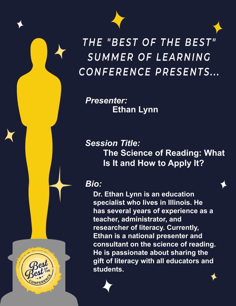 Thank you Dr. Lynn for presenting at our conference this year!!!